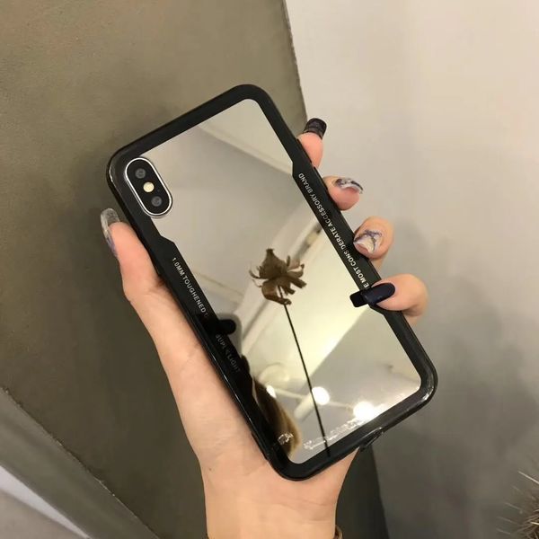 Luxurys Designers mobile iPhone-Hülle Phone x Mirror 8p/7plus 6S Make-up-Spiegelhüllen XS Max gut schön