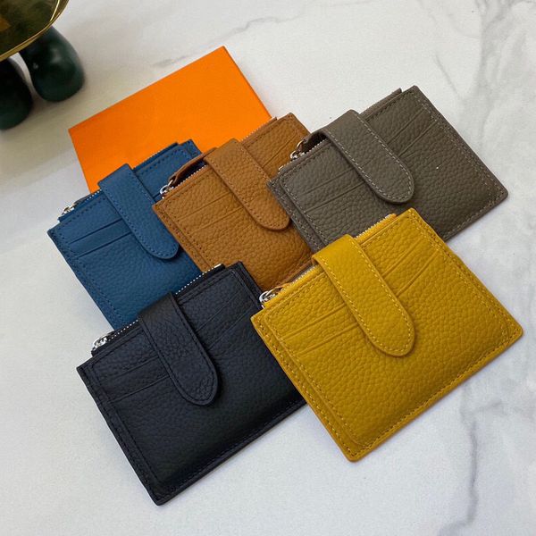

2022 fashion men wallets fashionable design layered women wallet simple coin purses luxury card holders, Red;black