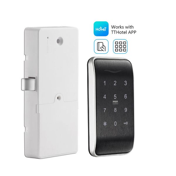 

electronic wireless magnetic rfid card digital smart cabinet lock for gym spa l