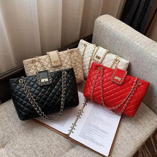 

r bags of 2022 lady chain tote ins large capacity simple diagonal