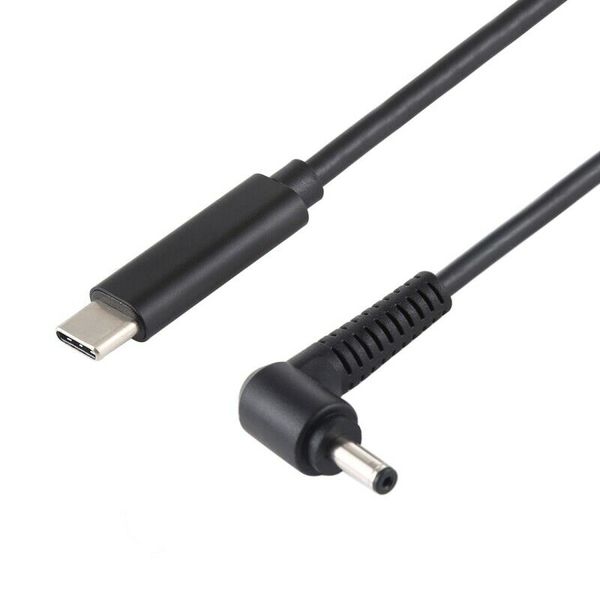 USB-C para DC Tip 4.0mm 1.35mm Cabo de alimentação para laptops Asus Zenbook Vivobook