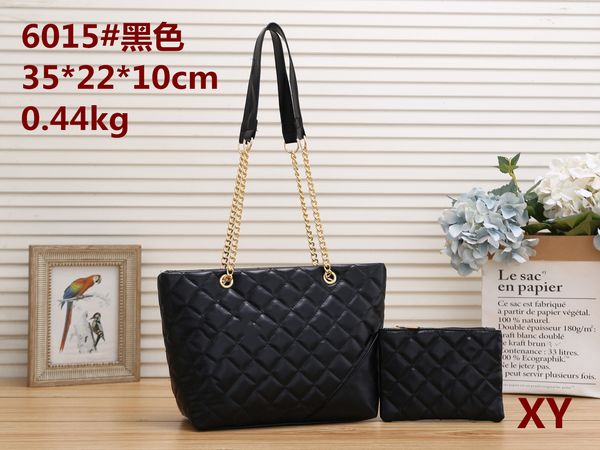 

women's designers luxury famous shoulder bag totes purse handbag message bags cluth brand classic crossbody pu lady #6015 with wallet 3