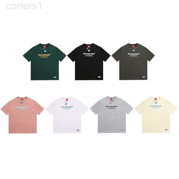 

men's t-shirts designer korea chao brand paragrap * planet short sleeved round neck loose casual letter printed embroidery t-shirt for, White;black