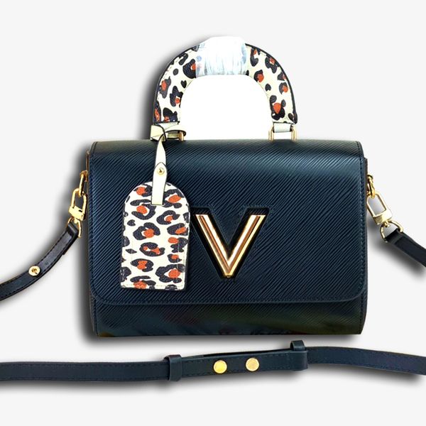 

luxurys designers shoulder bags womens tote shopping crossbody bag wallet leopard print leather decorate lady leisure totes purse