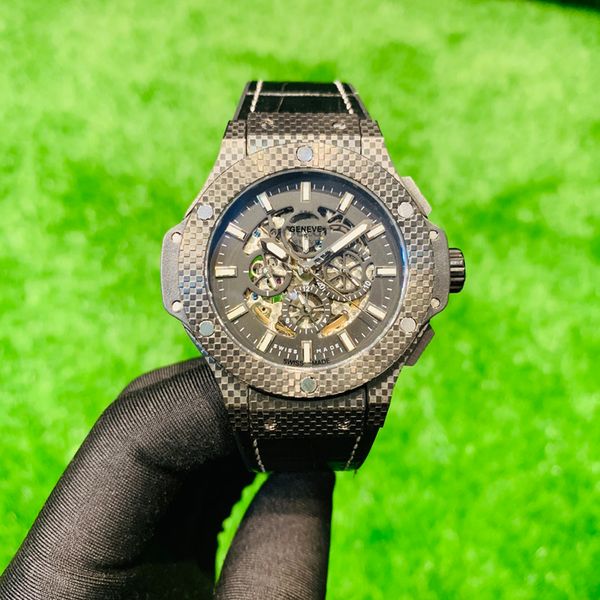 

sapphire mirror automatic mechanical sports watch series, Slivery;brown