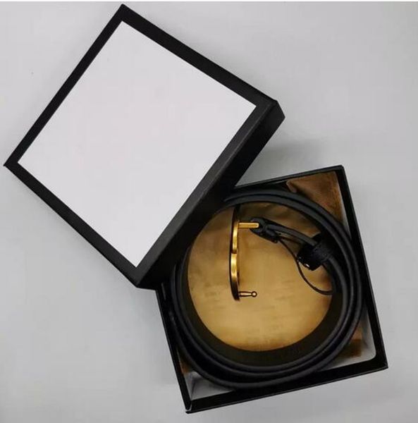 

men designers belts women waistband ceinture brass buckle genuine leather classical designer belt highly quality cowhide width 2.0cm3.0cm 3., Black;brown