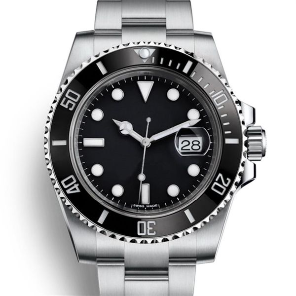 

men sports automatic mechanical 2813 movement watches ceramic bezel stainless steel 40mm luminous waterproof wris270g, Slivery;brown