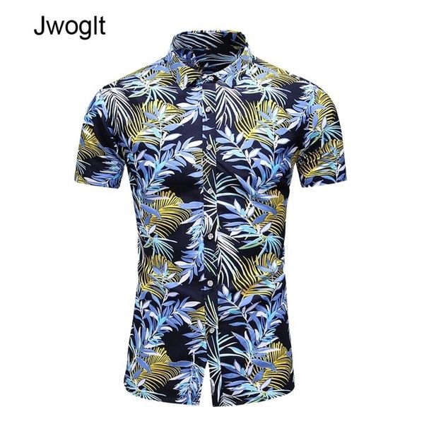 

45kg120kg summer new men's hawaiian tropical print casual button down beach holiday short sleeve shirt 5xl 6xl 7xl 210412, White;black
