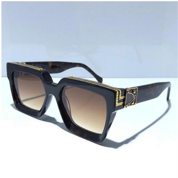 

2021 fashion square mens polarized designer women sunglasses lentes sun glasses men millionaire sunglass with box #96306j, White;black