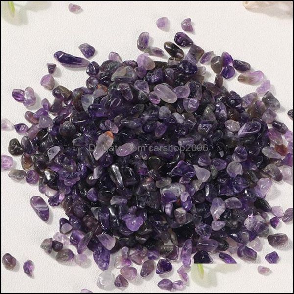 

loose gemstones jewelry diy natural purple crystal for home office bank el decor stone handmade necklace bracelets rings dhxpp, Black