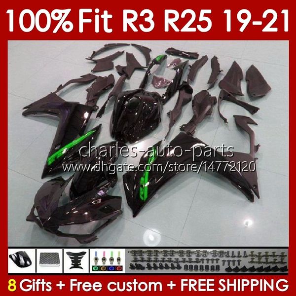 OEM-общеизлияние для Yamaha YZF R 3 25 YZFR3 YZFR25 2019 2020 2021 Body 141NO.77 100% FIT YZF-R3 YZF-R25 2019-2021 рама R3 R25 19 20 21 КОМПЛЕКТ КОМПЛЕКТ