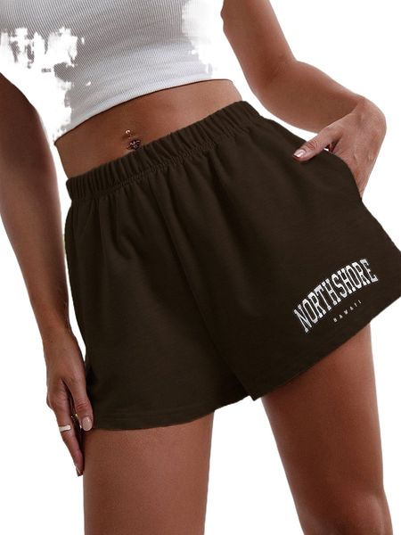 

letter graphic track shorts k4kx#, White;black