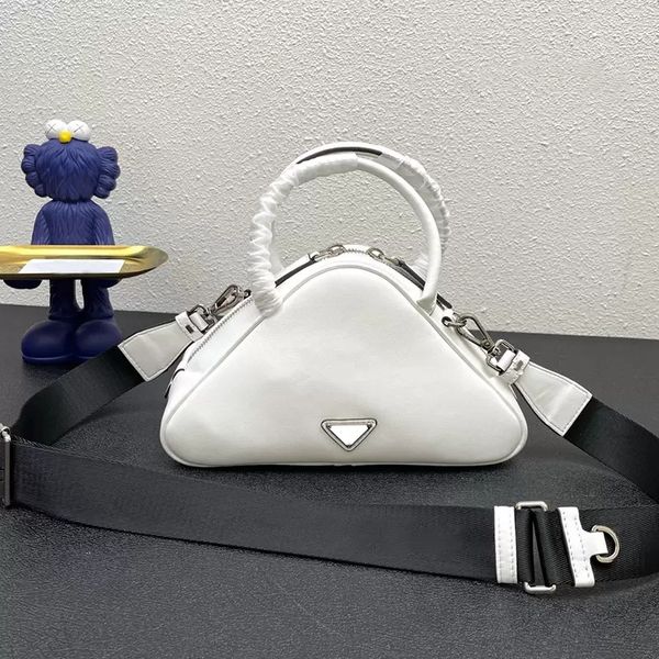 

5a bags tote bag designer handbag genuine leather shoulder bags womens purse fashion 2022 ladies triangle bowling handbags