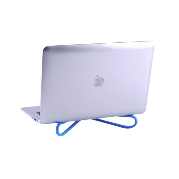 Universeller tragbarer Kunststoff-Einfach-Kreuz-Laptop-Notebook-Kühler-Ständer-Rack-Halter