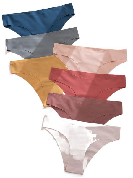 

7pack plain no show panty f8dw#, Black;red