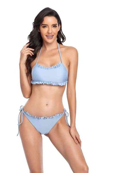 

set designer women' swimwear bikini 2022 women' swimsuit split multicolor bikini 9113, Red;black