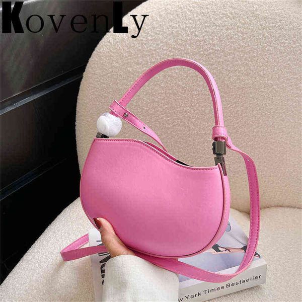 

shopping bags woman handbags design solid color leather cute retro clutch purse small size chain crossbody for messenger bag 220316