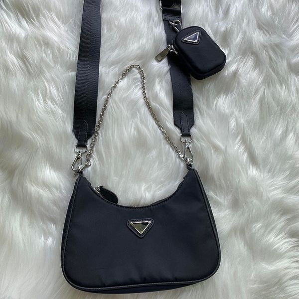 

nylon crossbody bag for women re edition 2005 designer shoulder hobos luxury clutch fashion womens mini pochette chain travel pouch 2000 vin