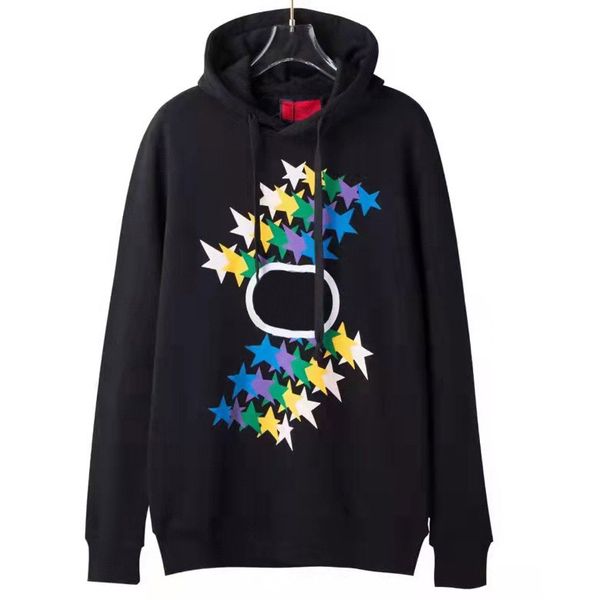 

men's hoodies & sweatshirts vertical men 3d hoodie clothing abstraction lines blue color yellow pattern darkgray art red design magenta, Black