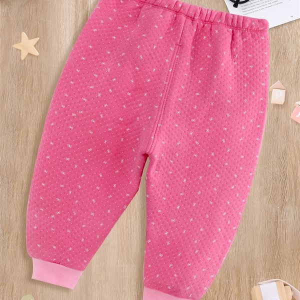 

baby polka dot & bow print pants she, Blue