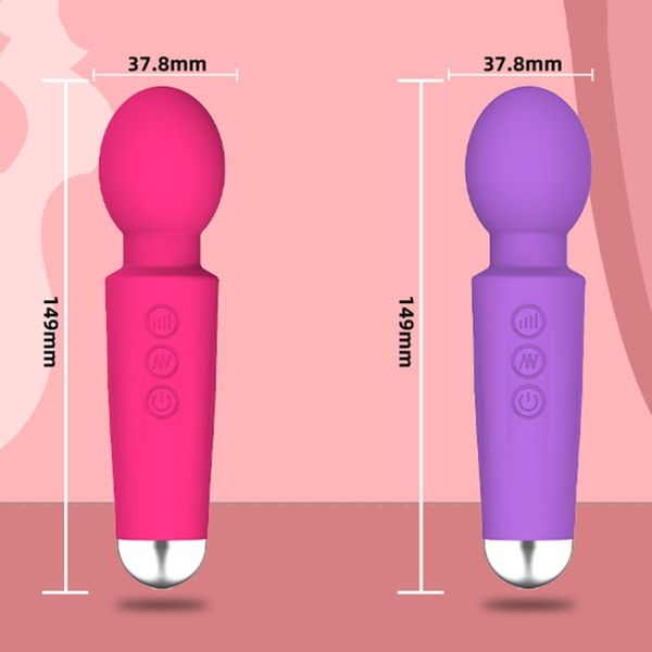 A6HF 20 режимов вибрации G SPOT стимуляция вибратора гибкая игрушка массажер для женщин