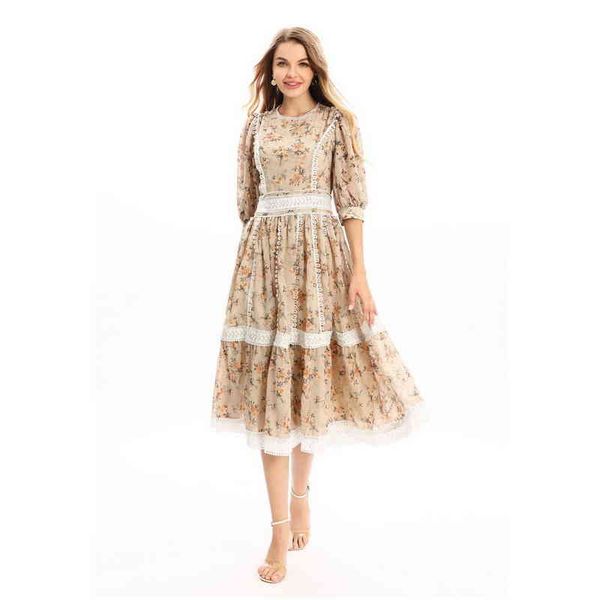 

casual dresses women's summer gold thread embroidered water-soluble patchwork georgette pleated ofxn, Black;gray