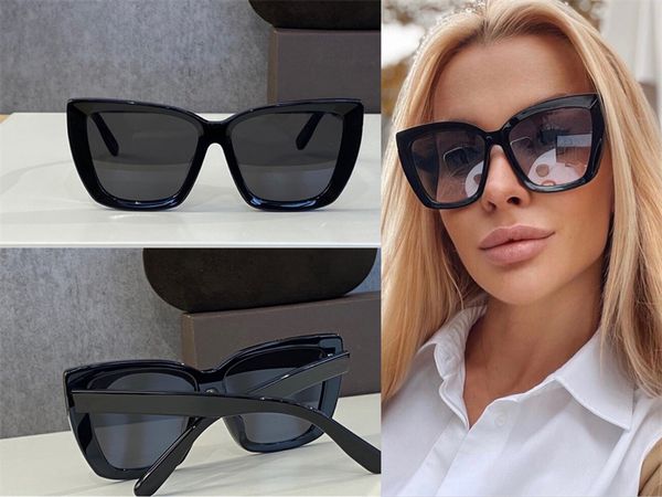 

summer new women's fashion sunglasses tf 920 good quality with case uv400, White;black