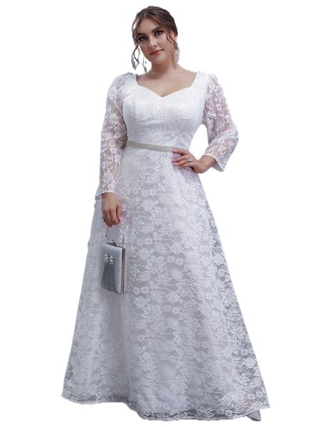 

plus pearl beaded sweetheart neck lace formal dress g6ak#, Black