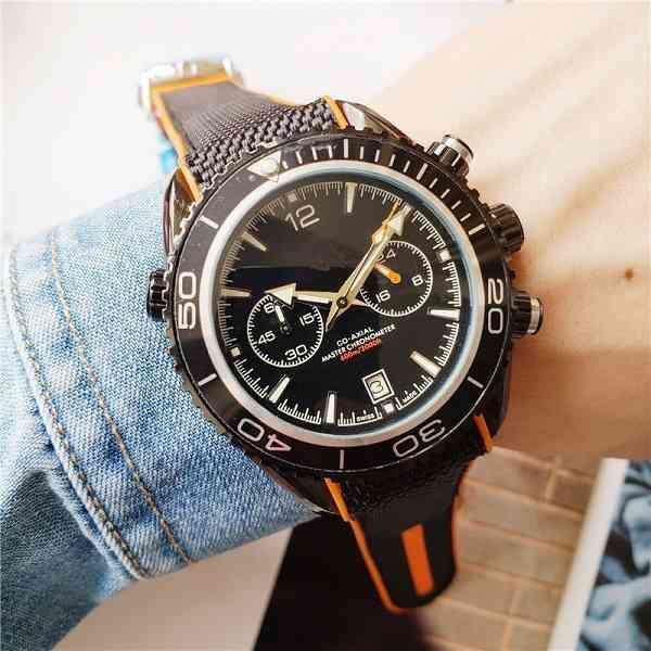 Chronograph Superclone Watch G Watchs Нарученные часы роскошные модельер E A M European Brand Haima Tape Men's Five игл