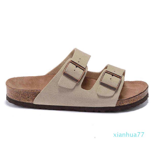 

2023 birks designer men women sandals arizona gizeh slippers caliente verano flip flops hombres mujeres beach sliders outdoor, Black