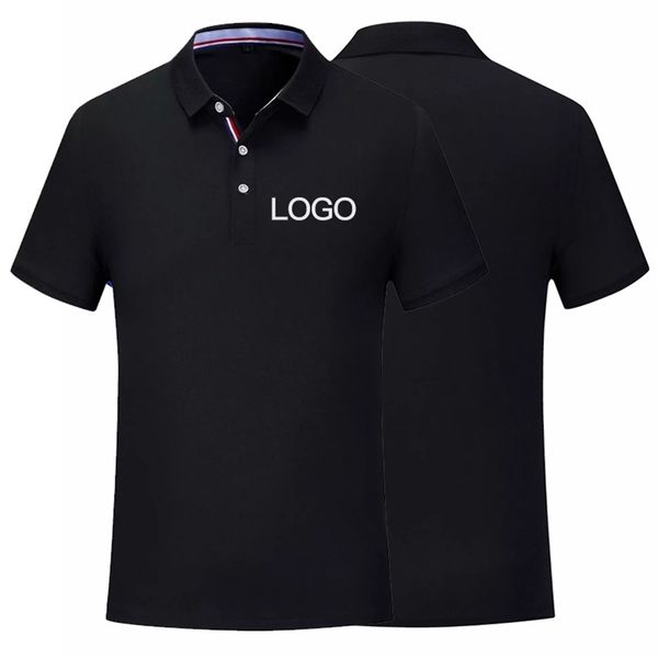 

men's polo shirt casual brand customized polos cotton short sleeve shirt women clothes jerseys golftennis big size s-4xl 220702, White;black