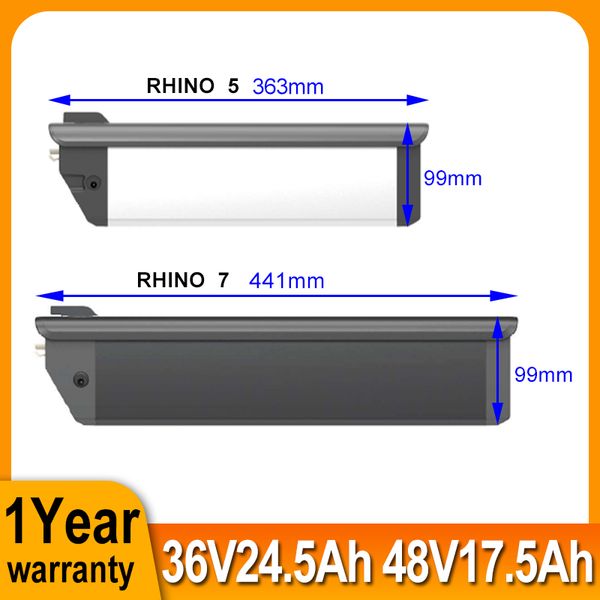 

reention rhino bafang motor frame ebike battery pack 48v 14ah 350w 500w 750w 1000w hidden bicycle akku 36v 17.5ah 24.5ah