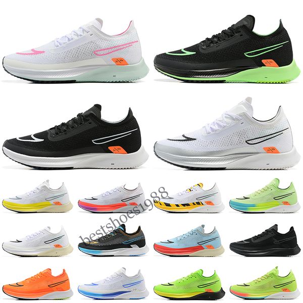 

streakfly men women casual shoes marathon trainers white pn dust flash crimson og outdoor sneakers size 36-45, Black