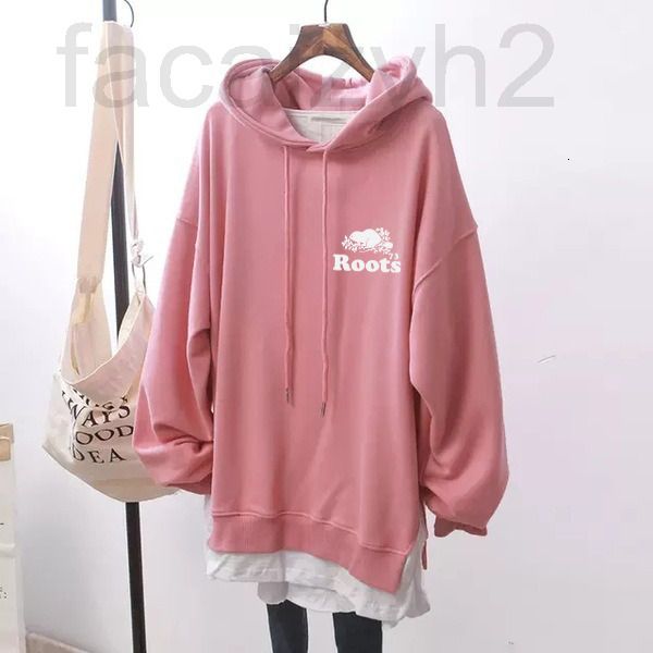 

women's hoodies & sweatshirts designer sweater spring and autumn thin korean 2021 new ins fashion fake two loose large hooded clothes h, Black
