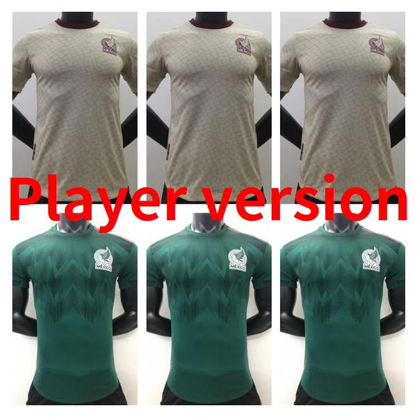 

2022 mexico soccer jerseys special edition concacaf gold cup camisetas 22 23 player version chicharito lozano dos santos guardado football s, Black;yellow