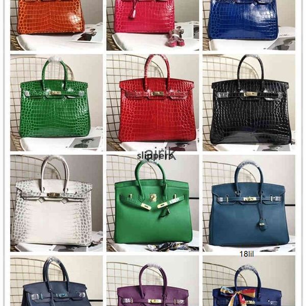 

birkins designer handbags birkinss genuine luxur leather woman clutch litchi pattern pochette rouge togo gold hardware 35 30 totes 18lil