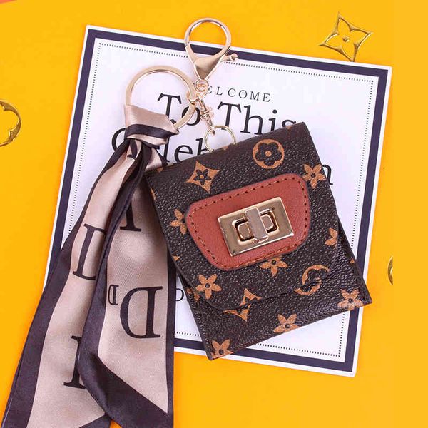 

wallets handbags 22 year small square bag zero wallet old flower key chain storage mini bluetooth headset, Red;black