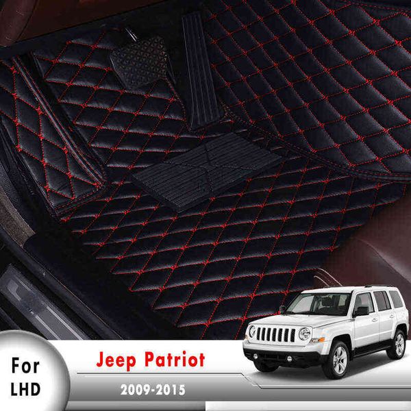 Коврик для автомобилей для Jeep Patriot 2015 2014 2013 2011 2011 2009 Liberty Custom Auto Foot Pac