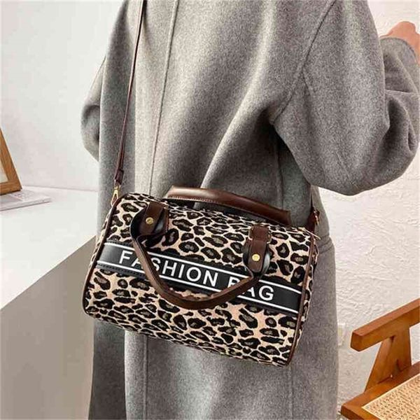 

armpit handbag fashion autumn and winter texture leopard single shoulder bag mwbx 80% off outlet online