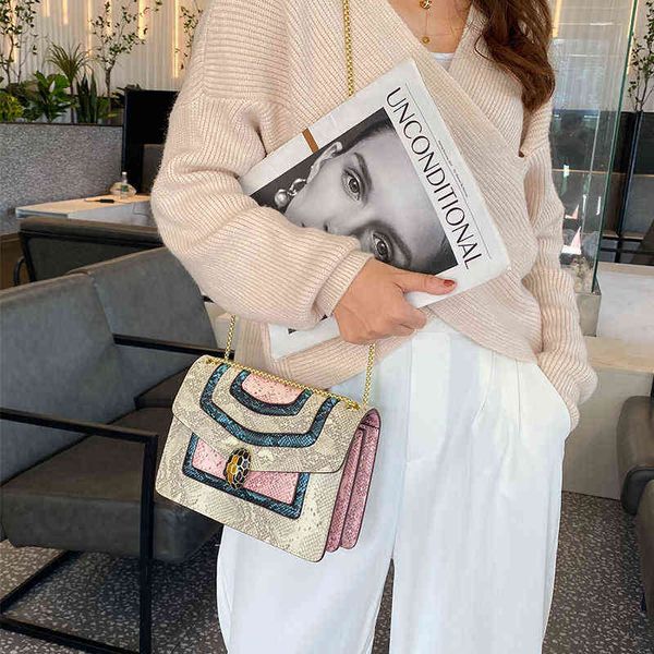

handbags outlet leather women's messenger autumn winter new versatile chain one shoulder armpit small square bag