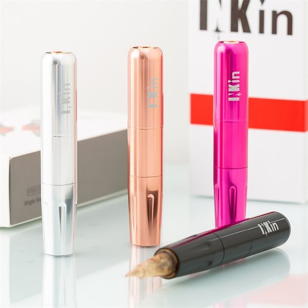 Inkin Slender Mini Short Permantive Makeup Pen Machine Tattoo Machine Pen Pmu бровей татуировка RCA Bord 220623