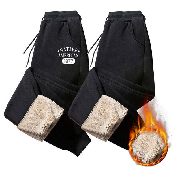 

men's pants men's pants plus size men fleece sports jogging warm black sportswear tracksuit bottoms sweatpants fitness trousers tr