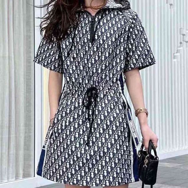 

[original standard stock]22ss latest women's full body jacquard dress, Black;gray