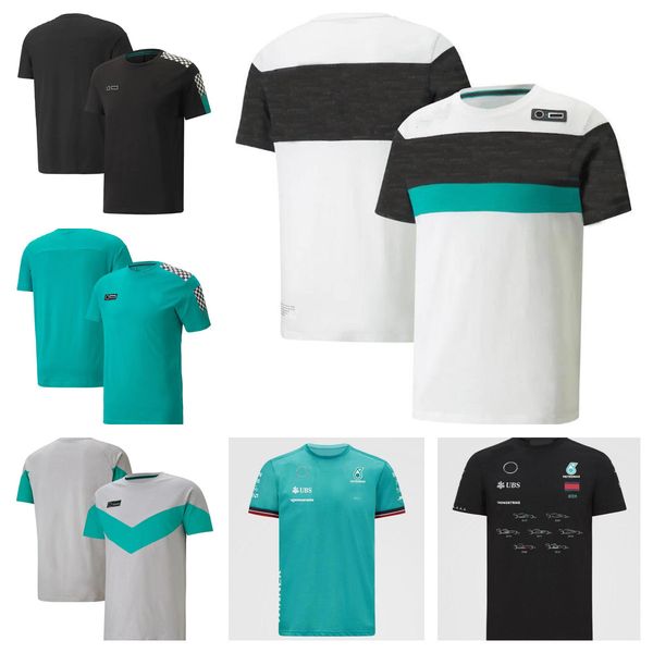 

summer t-shirt 2022 new f1 formula one short sleeve same style customization
