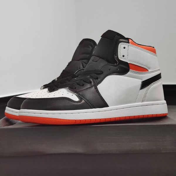 

classic sneakers 1s trainers shoes for men women high pu leather lace-up casual flat shoes fashion outdoor comfortable skateboard shoe 36-44, Black