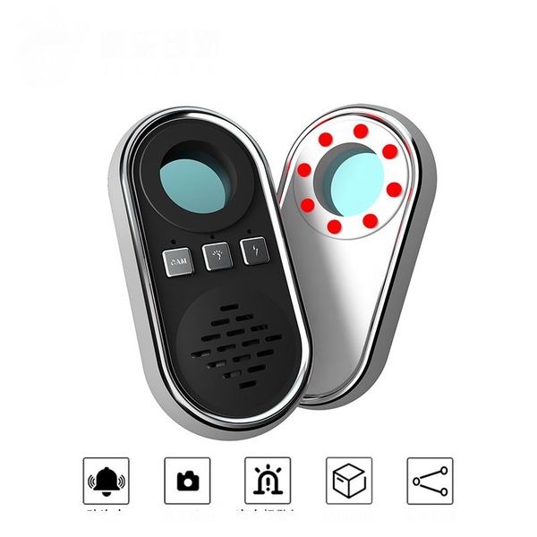 

epacket s200 multifuntion smart home security system anti-shooting anti-monitoring infrared scanning detector el accommodation signal detect, Silver