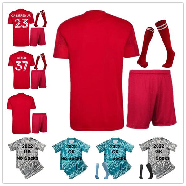 

mls 22 23 new york red soccer jersey morgan home away tolkin 2022 2023 bulls amaya klimala long duncan casseres jr. clark royer camiseta de, Black;yellow