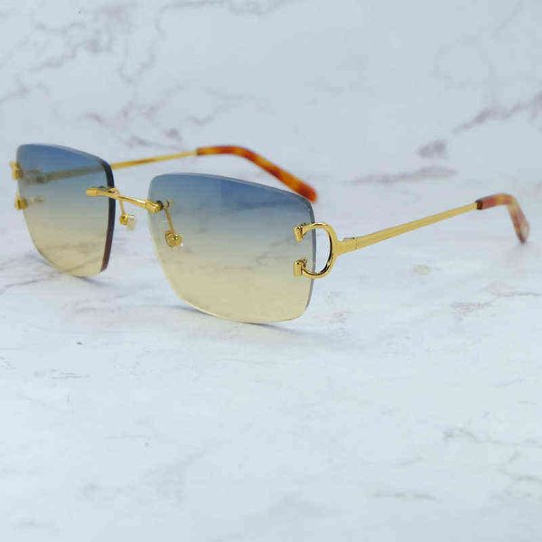 

new fashion sunglasses men square metal big sun brand digner luxury glass women wholesale, White;black