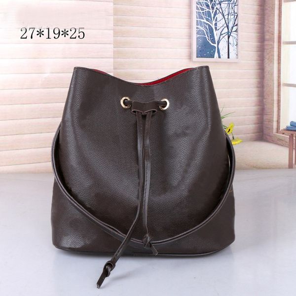 

m44021 old flower neono bags fashion drawstring bucket bag luxury designer bags handbag vintage cowhide crossbody handbags wallet purse tote