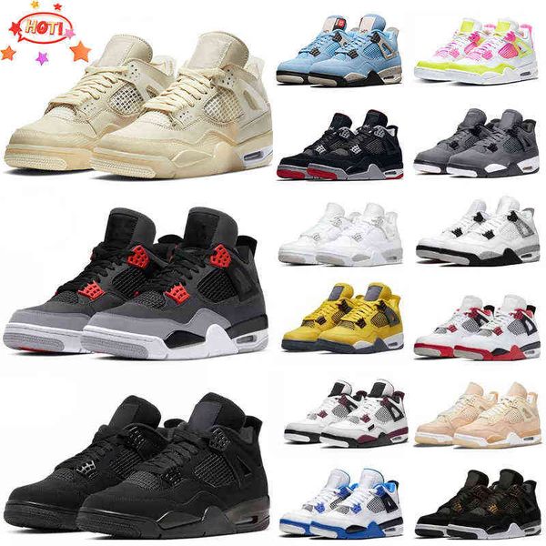 

dr shoes est jumpman 4 4s men women basketball university blue white, Black